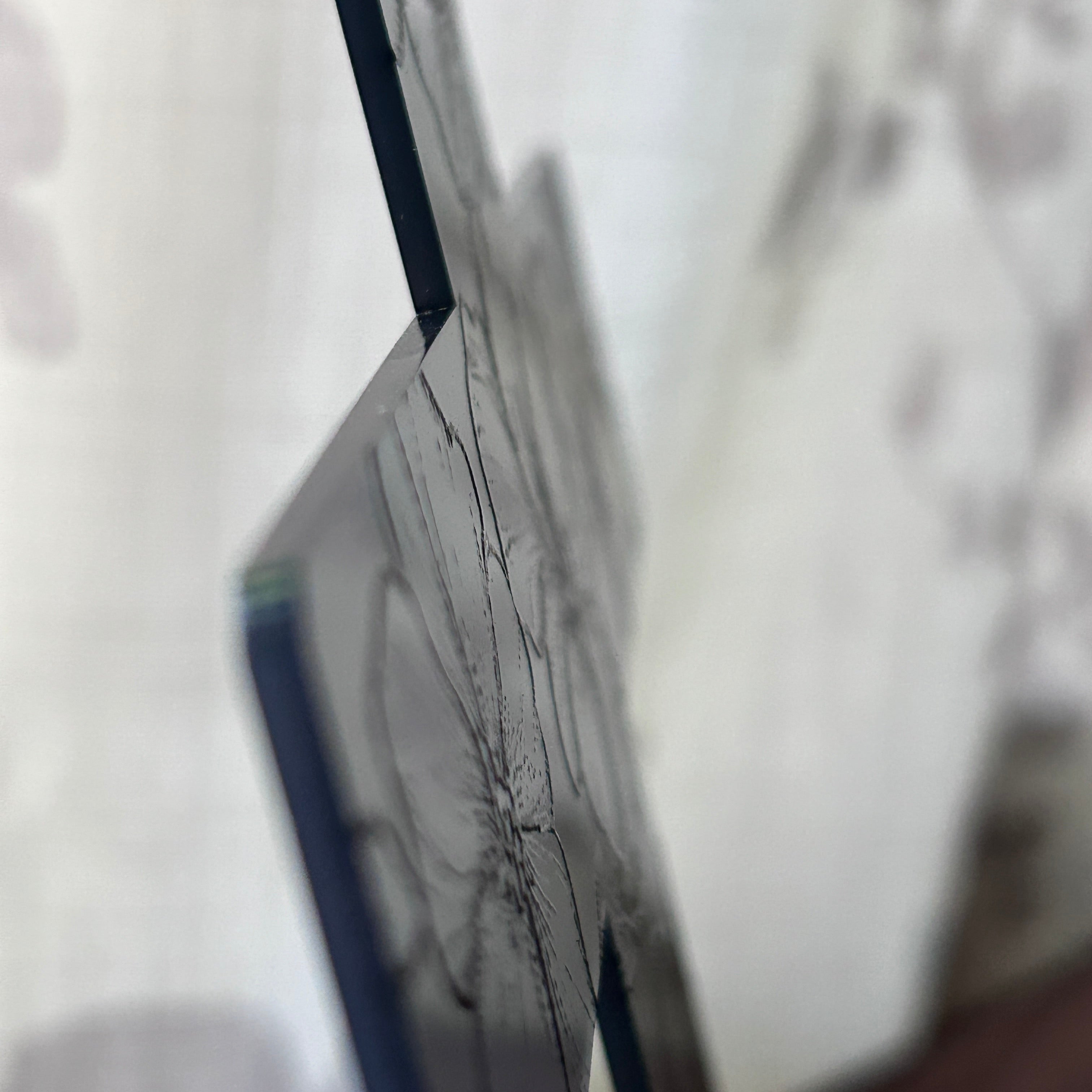 Subtle Beauty ~ Black Acrylic Cross
